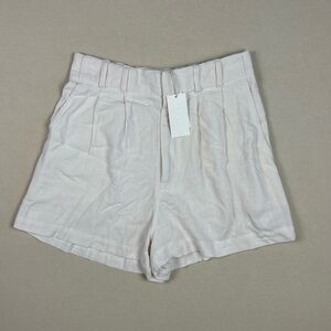 NWT Z Supply Farah Shorts Linen Blend Women’s Size S Sandstone Color Vacation